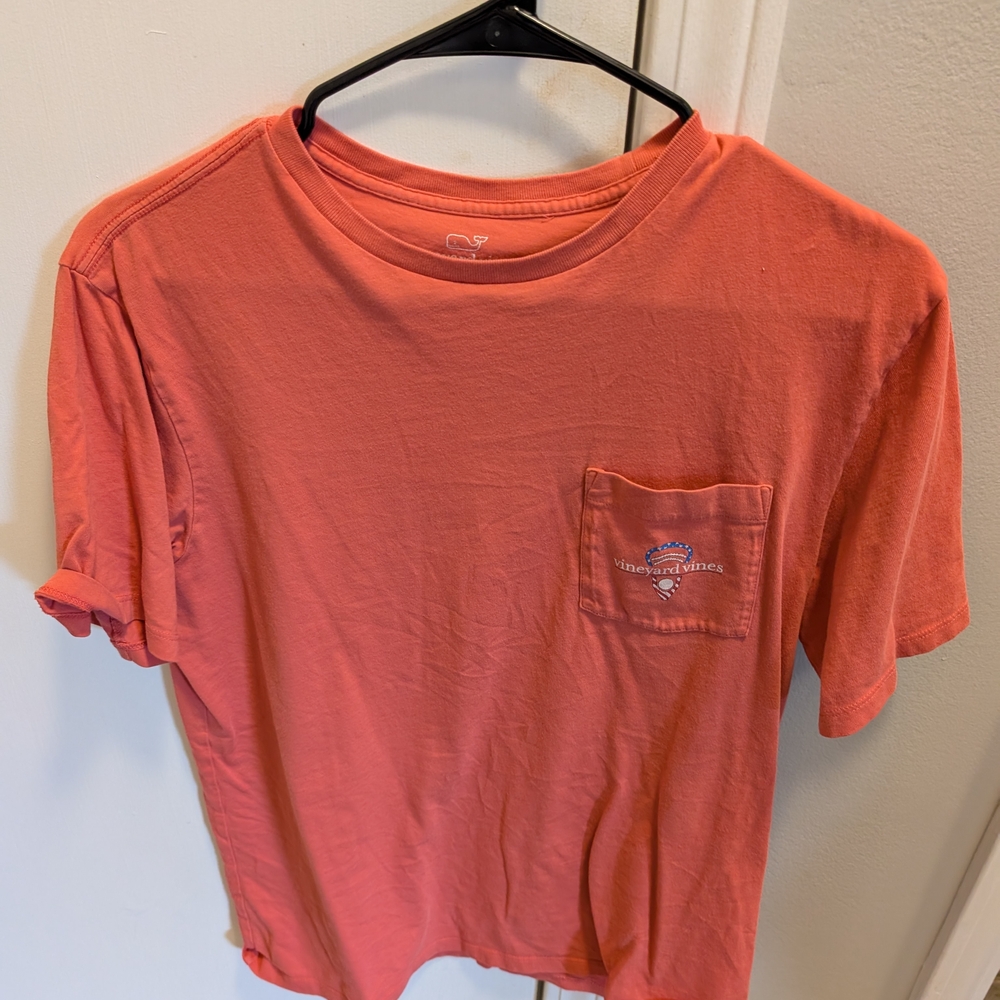 Vineyard Vines Men's Coral T-Shirt